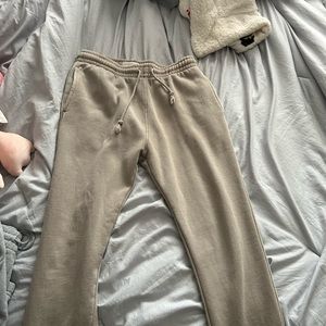 Pacsun Men’s jogger sweatpants crème/brown